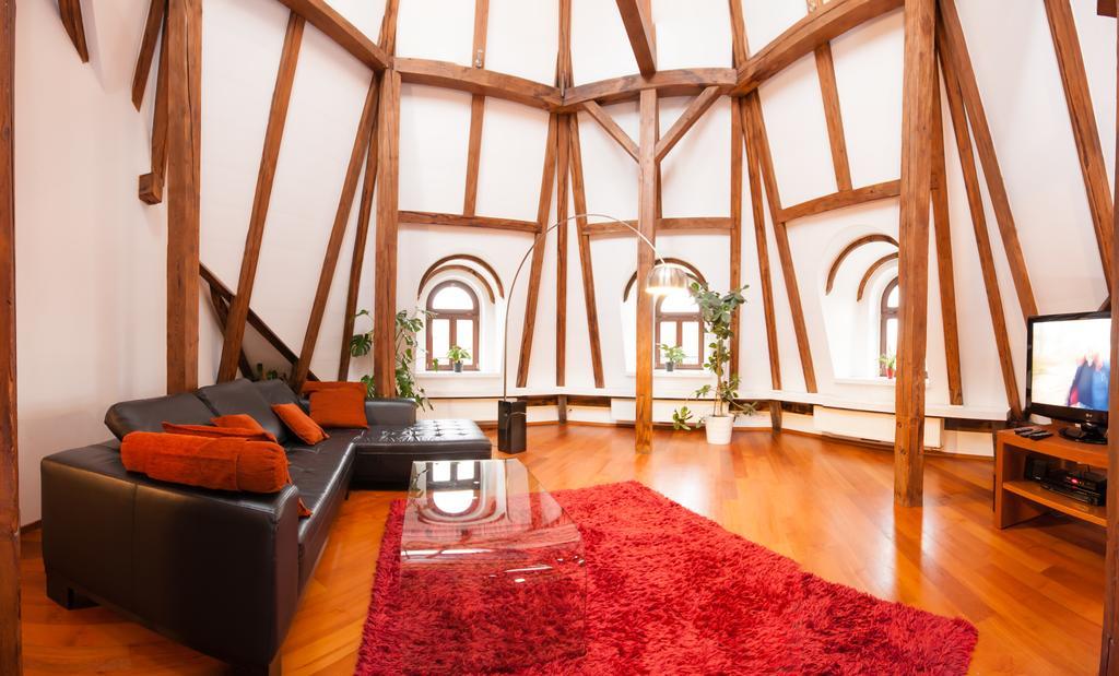 شقة Luxury Loft براغ المظهر الخارجي الصورة