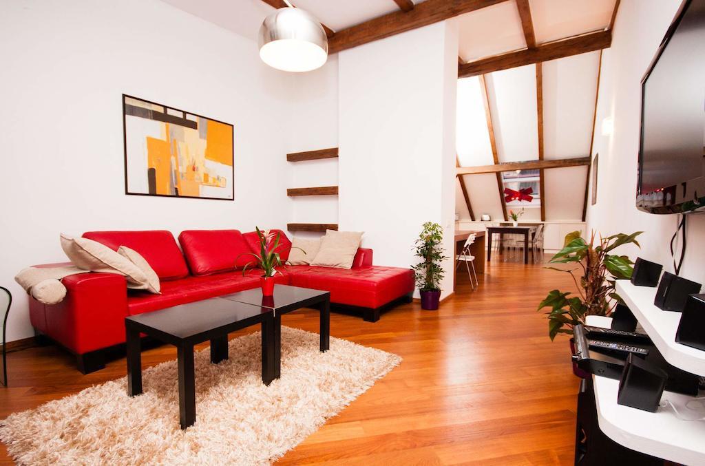 شقة Luxury Loft براغ الغرفة الصورة